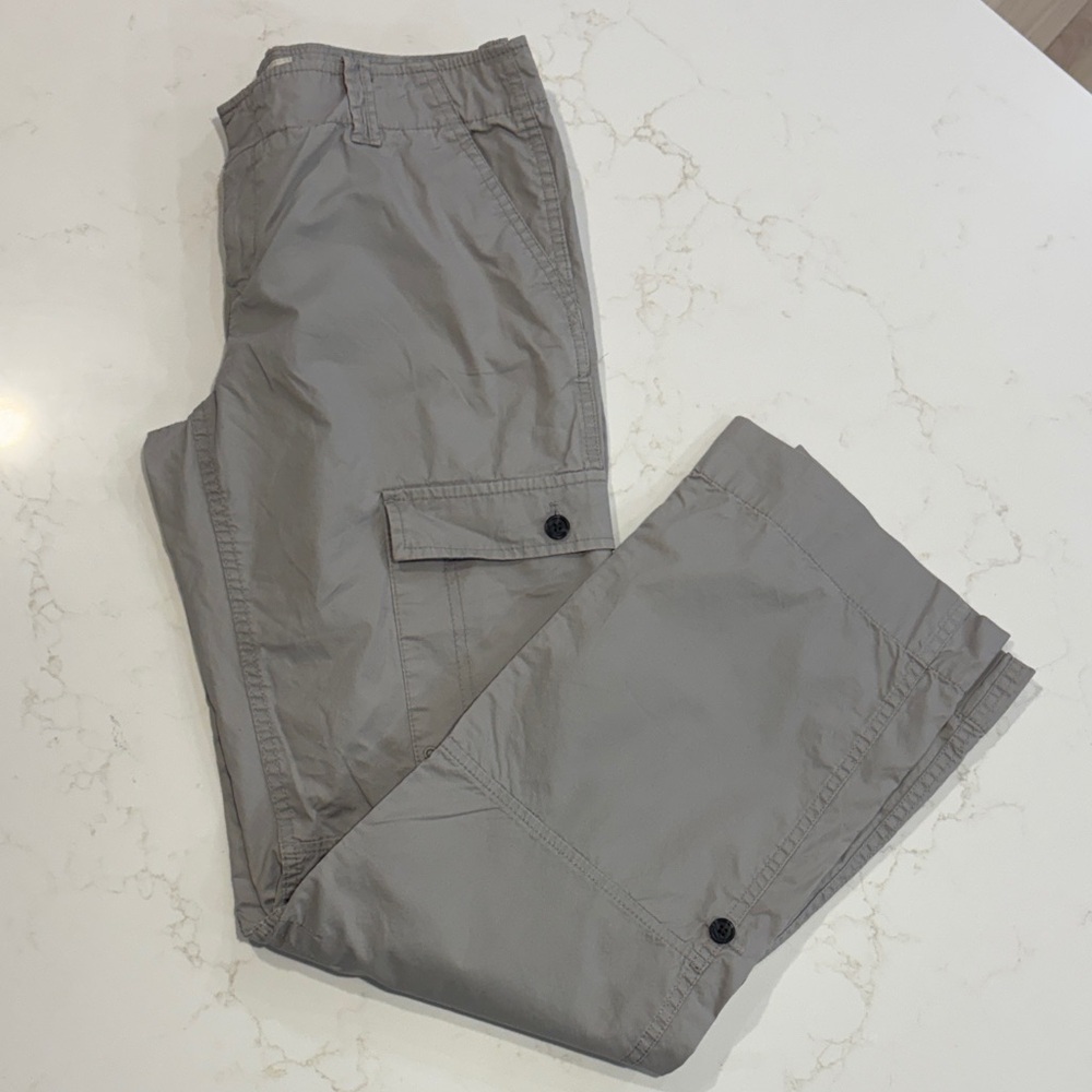 Women’s Cotton Cargo Pants Low rise, Retro Banana Republic Size 6